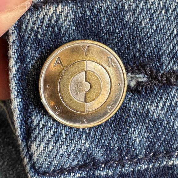 AYR The Secret Sauce Straight Leg Pants Size 29 Stoked Jeans Denim EUC Stretch - Picture 8 of 16